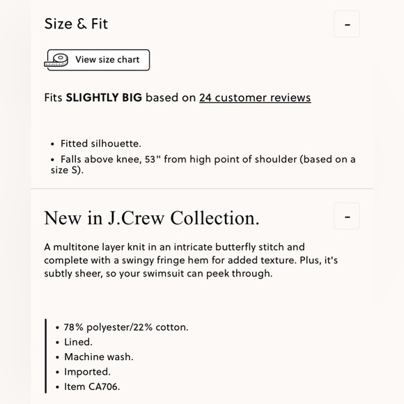 J.Crew Crochet Midi Dress in Stripes - Picture 2 of 3